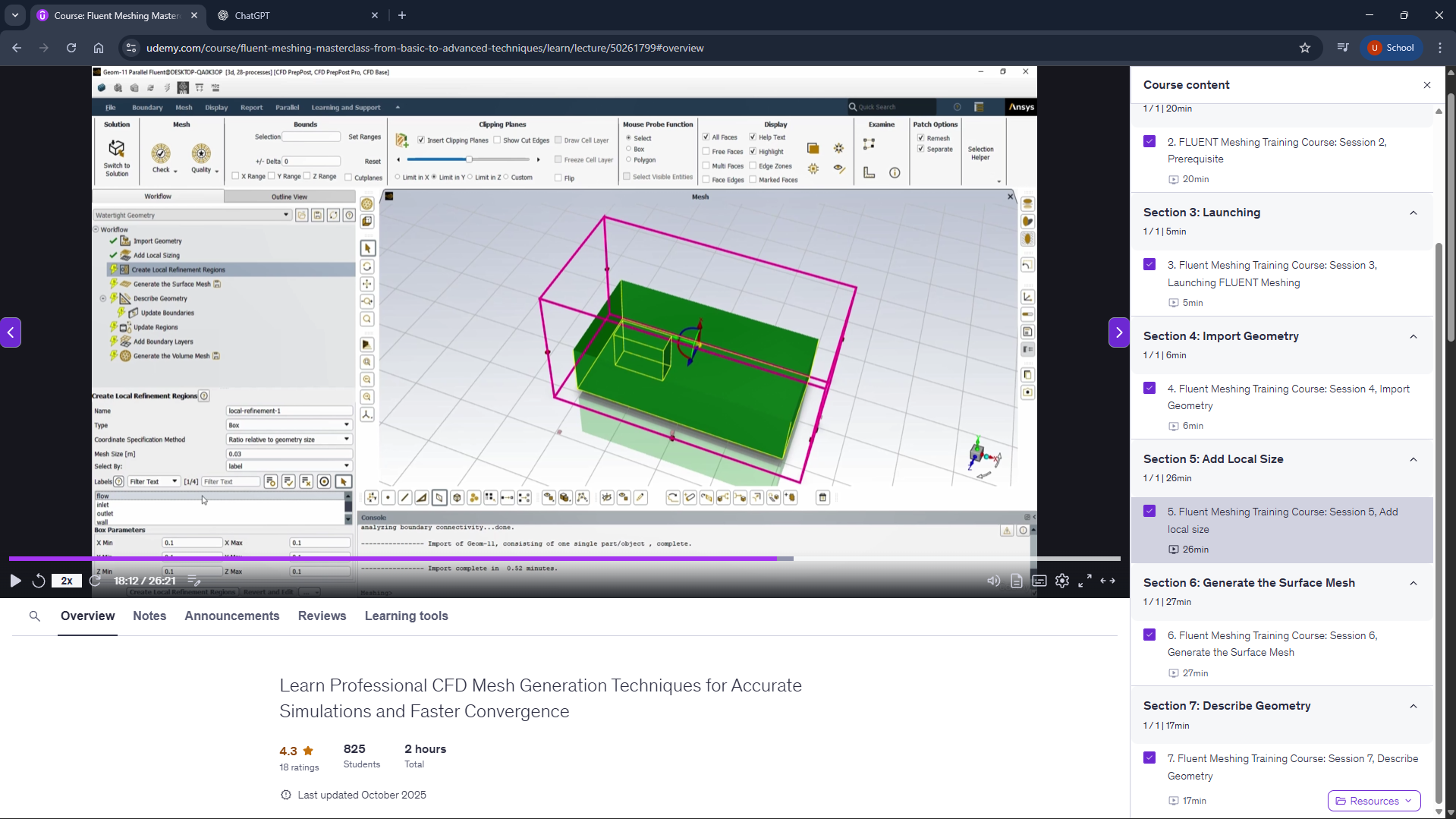 ANSYS Fluent Live Solver
